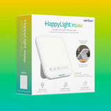 Verilux HappyLight Mini detalle de LEDs espectro completo sin UV para seguridad
