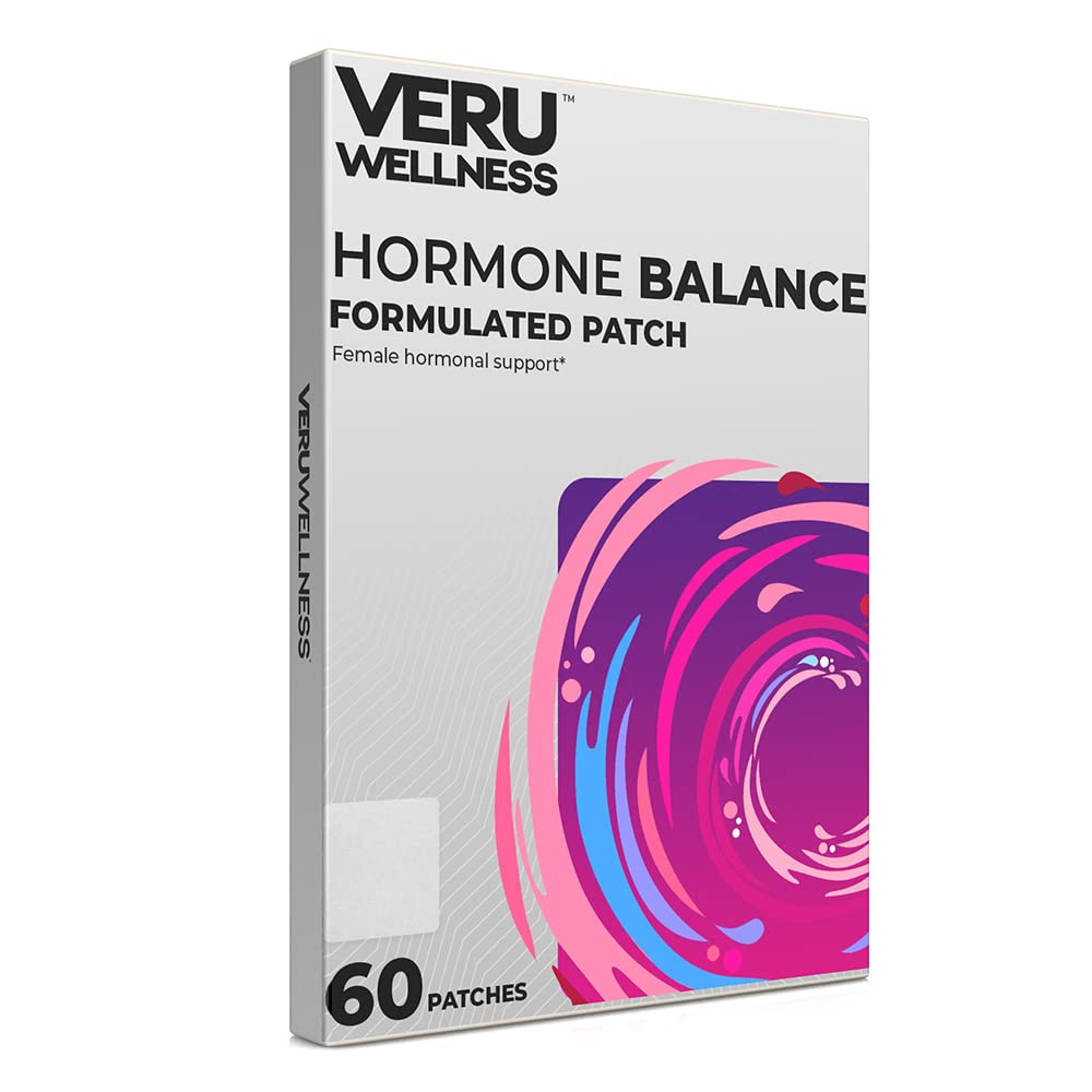 Veru Wellness parche frontal mostrando diseño y conveniencia