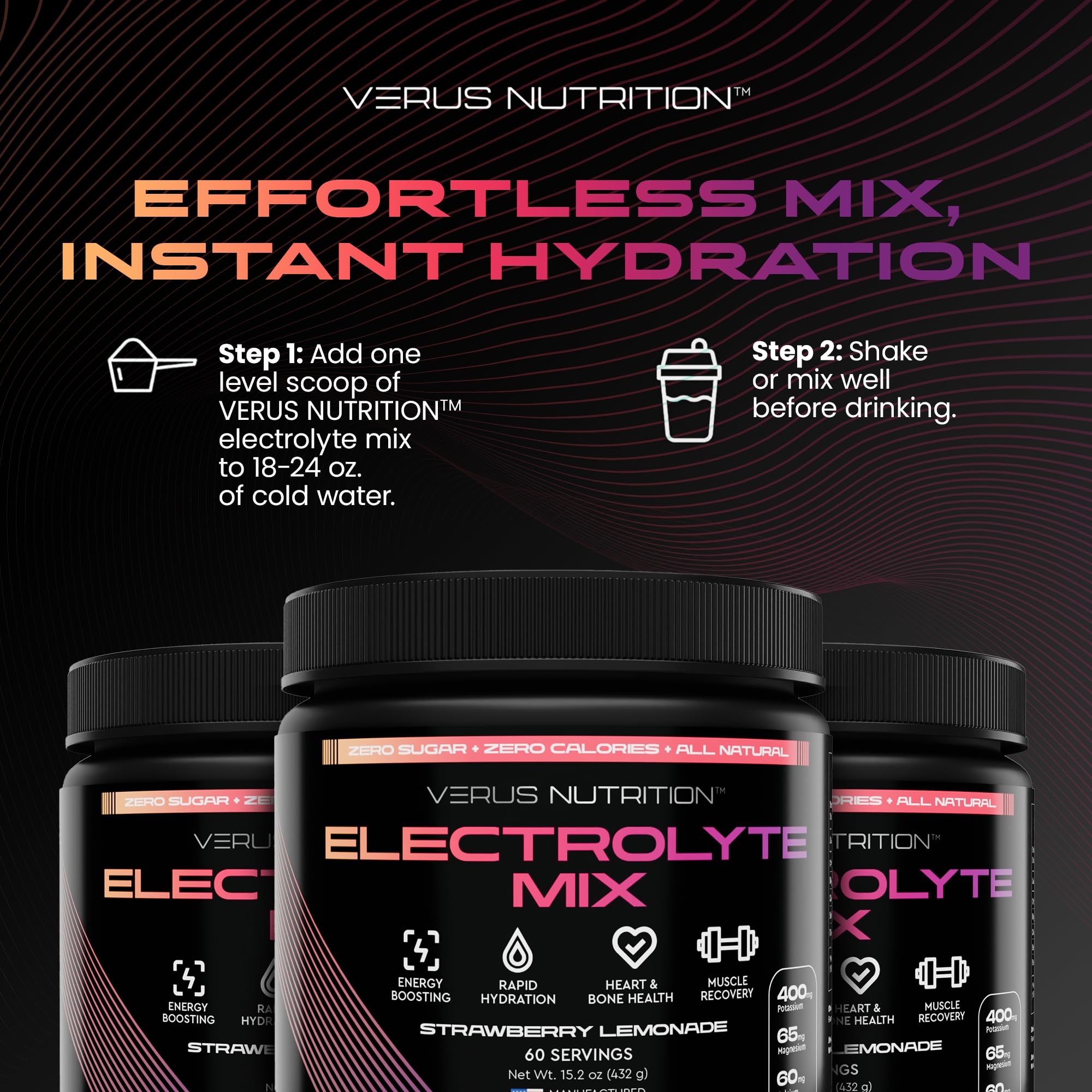 VERUS NUTRITION excursionista bebiendo en exterior para mantenimiento de líquidos