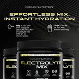 VERUS NUTRITION cucharada con polvo mostrando electrolitos clave que ayuda a recuperar minerales