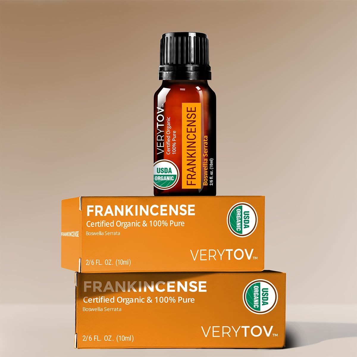 VERYTOV gota de aceite de incienso mostrando claridad y textura