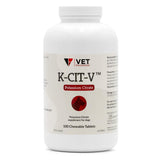 V.E.T. PHARMACEUTICALS frasco K-CIT-V 100 ct mostrando cantidad