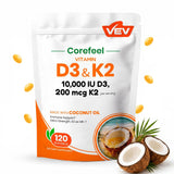 VEV frasco frontal mostrando diseño y cantidad, transmite confianza