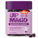 VEV frontal del envase mostrando 90 gominolas y beneficios prácticos