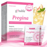 Vevoec Gynable Pregina empaque frontal mostrando presentación y practicidad