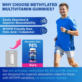 Veyttisy corte de gomita mostrando núcleo encapsulado para mejor absorción