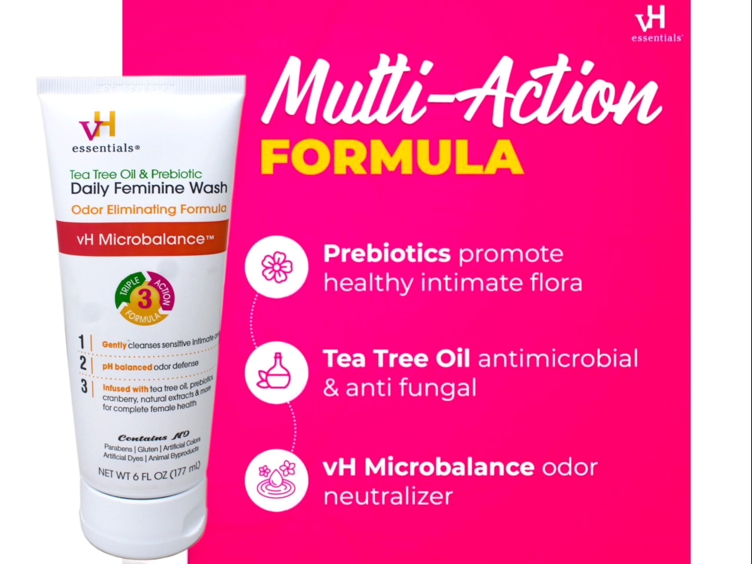 vH essentials en ambiente de baño que transmite cuidado íntimo