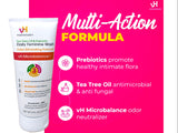 vH essentials en ambiente de baño que transmite cuidado íntimo
