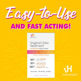 vH essentials detalle de la tableta que muestra textura y liberación