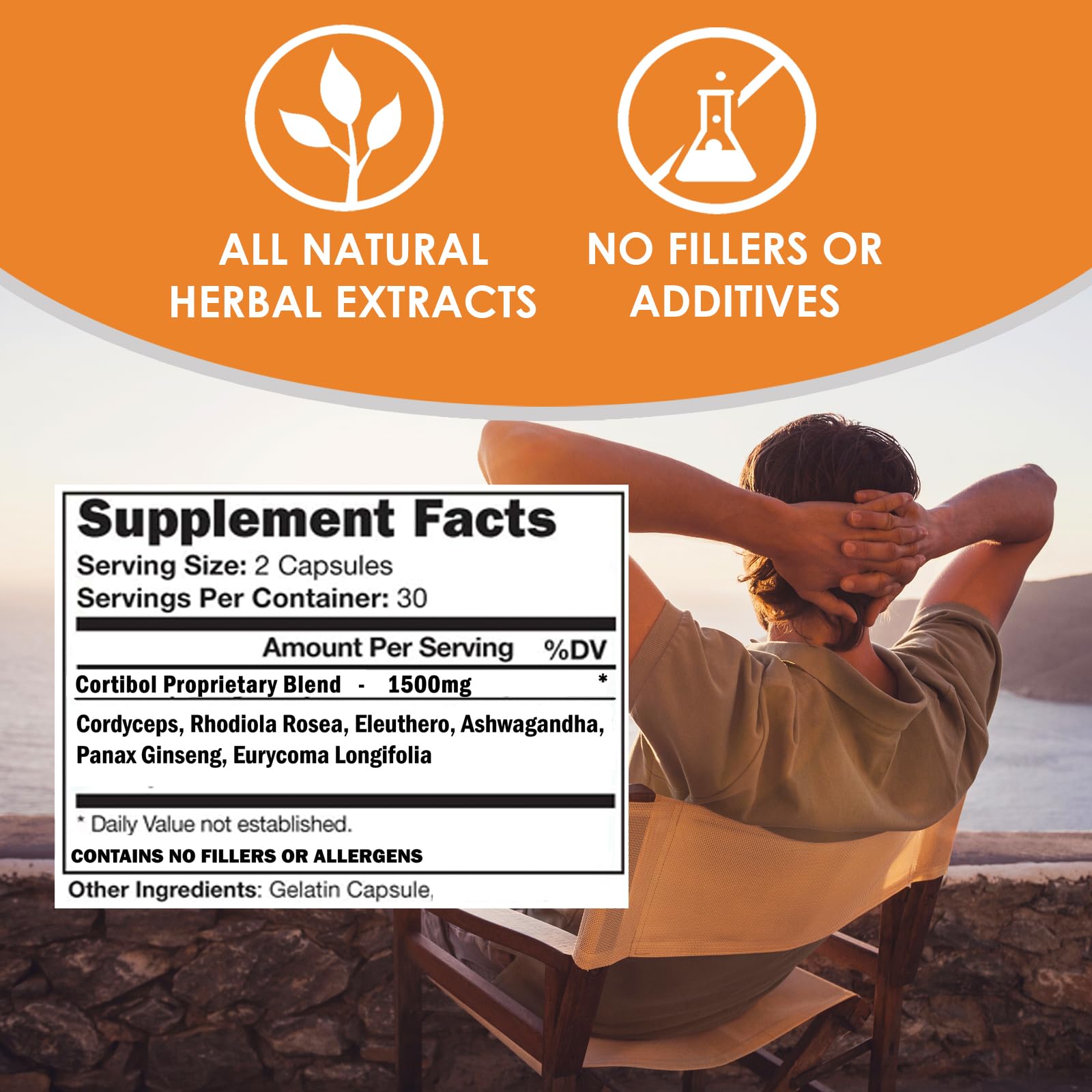 VH Nutrition primer plano de la textura de la cápsula para confianza y pureza