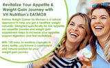 VH Nutrition Eatmor detalle de etiqueta con ingredientes clave visibles