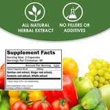 VH Nutrition Eatmor ingredientes naturales como jengibre y genciana