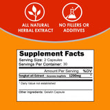 VH Nutrition etiqueta con ingredientes y concentración 200:1 destacada