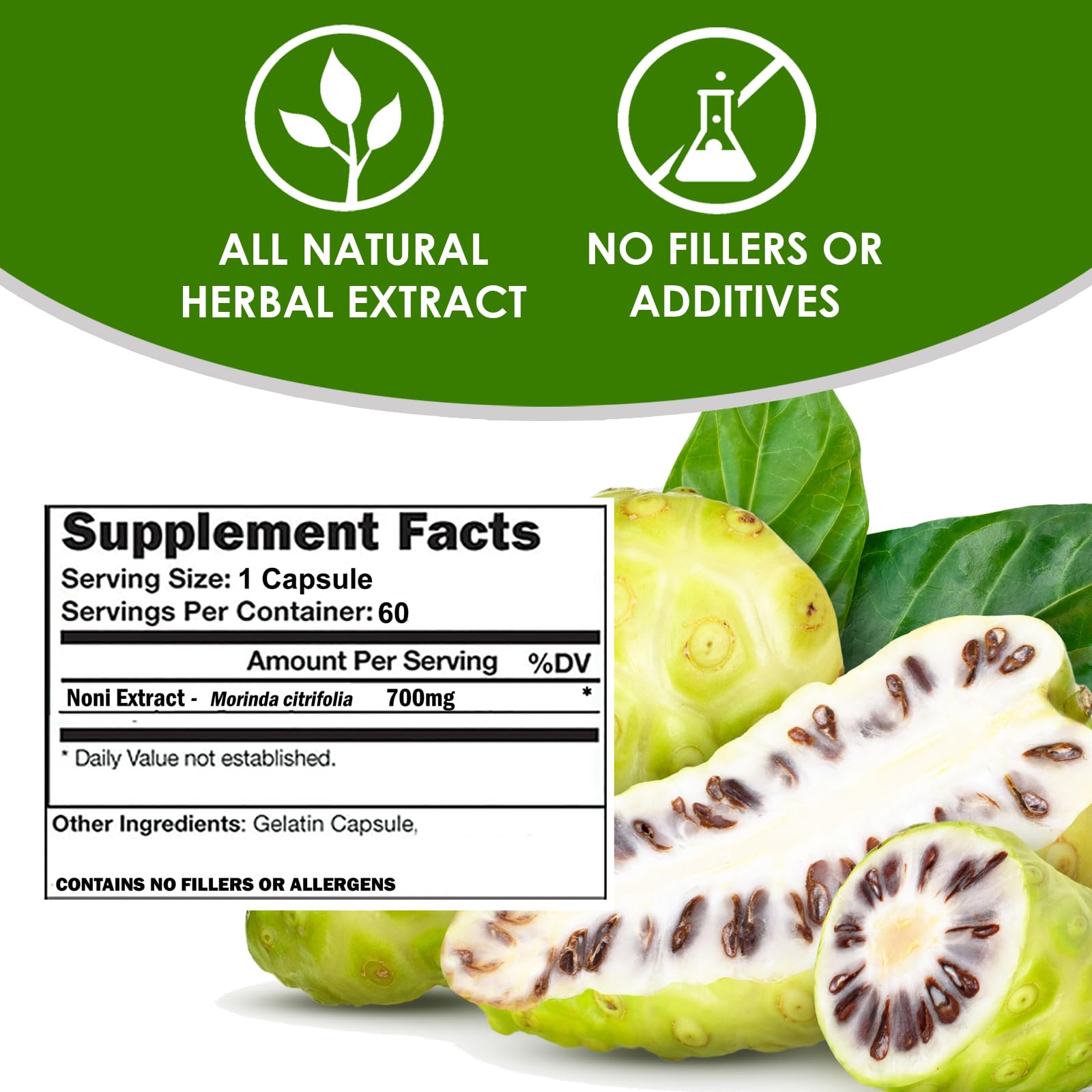 VH Nutrition cápsula abierta destacando el extracto puro y sin rellenos
