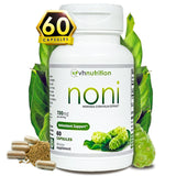 VH Nutrition botella frontal mostrando etiqueta clara y beneficios naturales