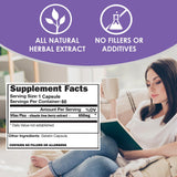 VH Nutrition VITEX+ cápsula abierta mostrando el contenido vegetal concentrado