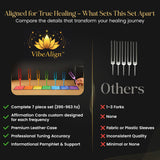 VibeAlign primer plano del metal, acabado duradero y tono claro