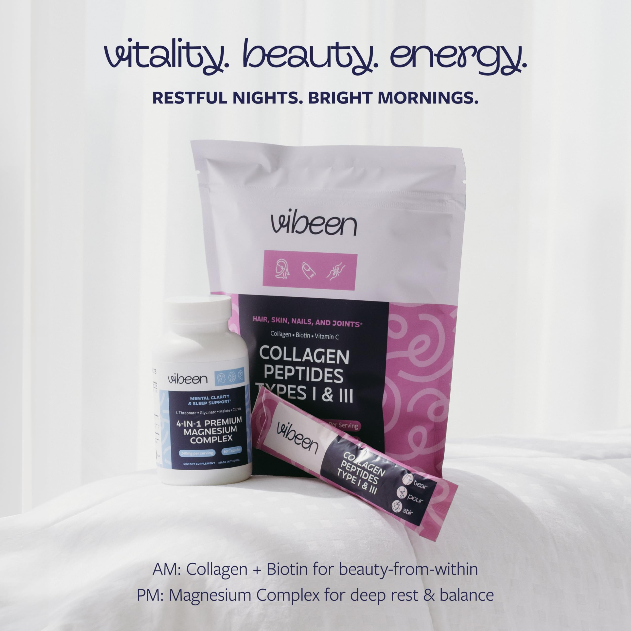 VIBEEN escena lifestyle transmitiendo energía y bienestar diario