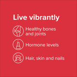 Vibrant Health presentación en mesa estilo vida para uso diario