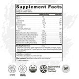 VICERA etiqueta nutricional enfocada en 25 g de proteína por servicio