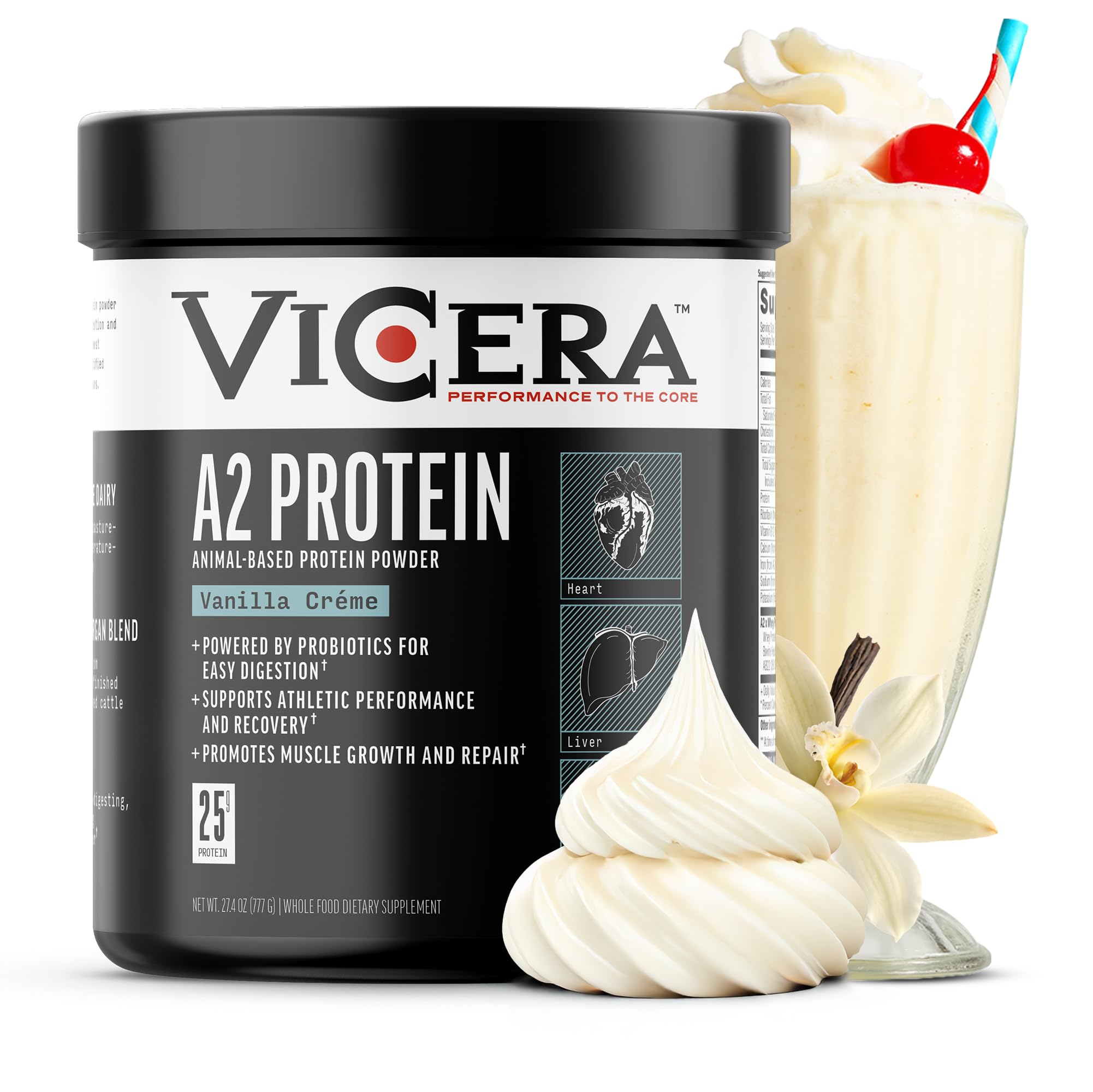 VICERA envase frontal que muestra sabor y beneficio proteico