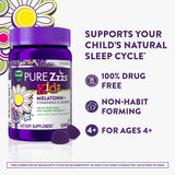 VICKS PURE Zzzs Kidz etiqueta informativa legible para verificar ingredientes