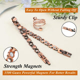 Vicmag anillo ajustable a juego mostrando acabado uniforme y brillo