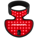 Viconor vista frontal del dispositivo para cuello y pecho con ajuste cómodo