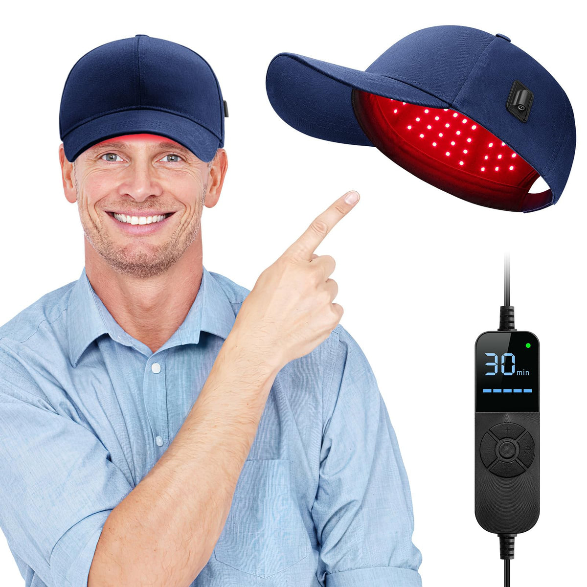 Viconor gorra frontal mostrando diseño cómodo y ajuste ergonómico
