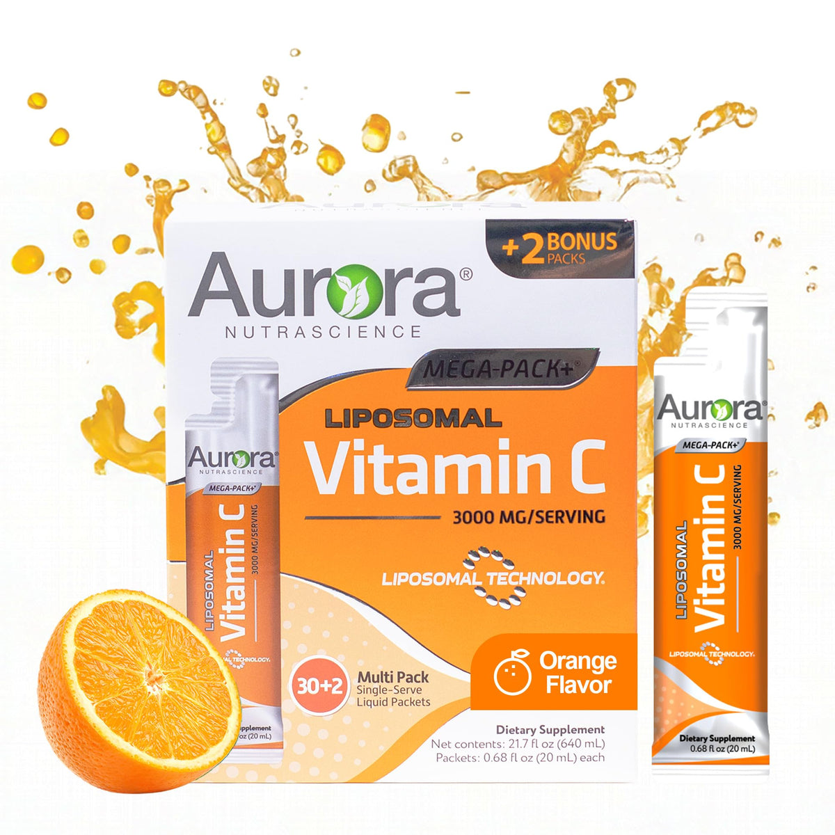 Vida Lifescience frontal del envase mostrando sobres y beneficios