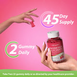 VIKAPER gominolas sobre mesa con frambuesas, sabor frambuesa sin azúcares añadidos