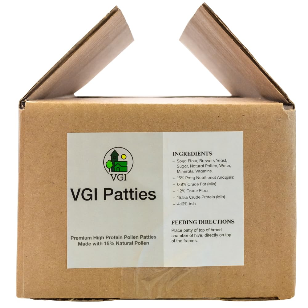 VILLAGE GIFT IMPORTERS pastilla colocada sobre marcos para alimentación directa de abejas