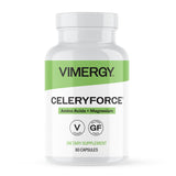 Vimergy Celeryforce frente del envase mostrando diseño y beneficios