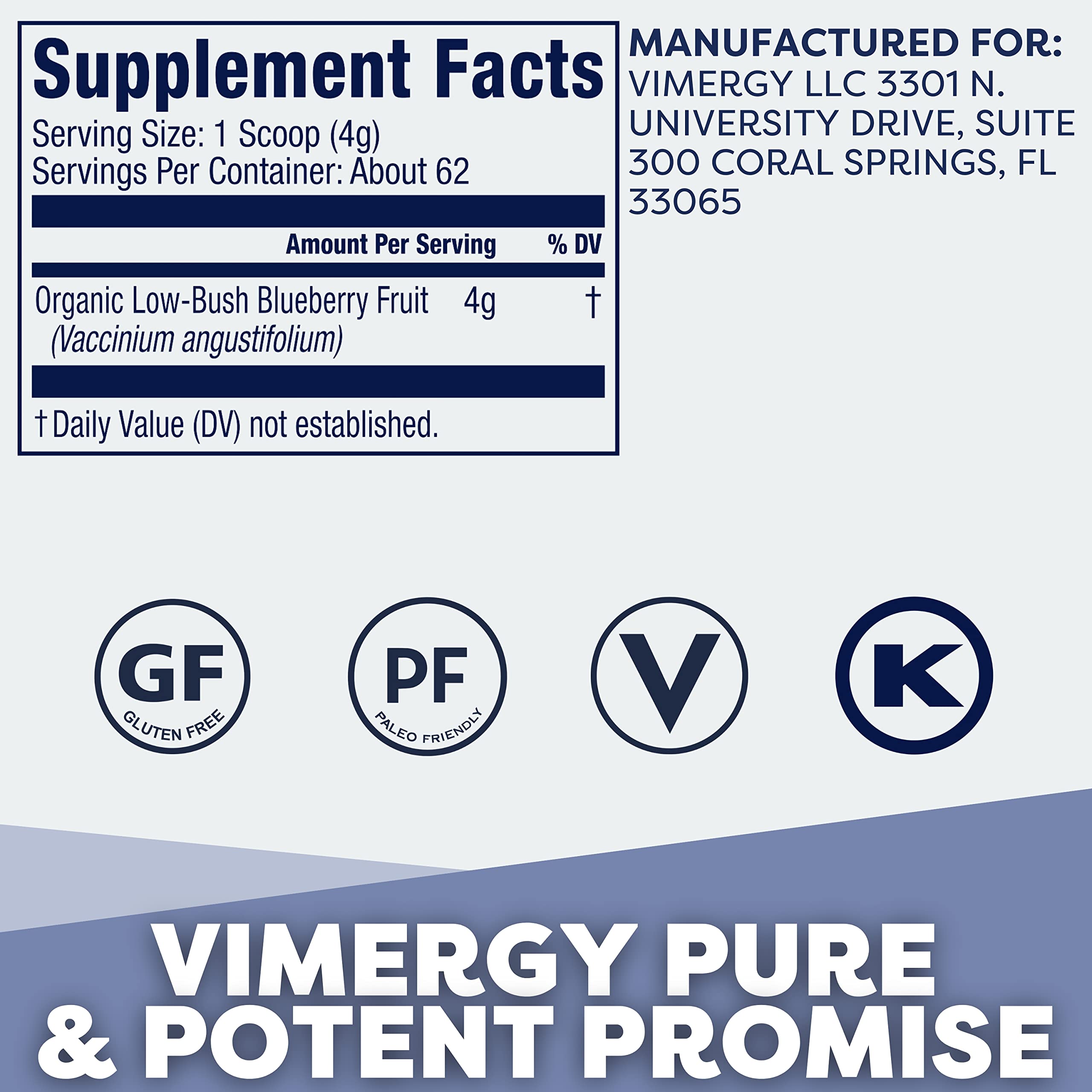 Batido matinal con Vimergy mezclado, aporta antioxidantes y energía natural