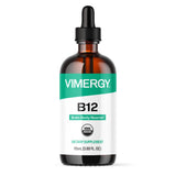 Vimergy envase frontal mostrando etiqueta orgánica y beneficio de dosificación rápida