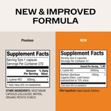 Vimergy etiqueta nutricional destacando ingredientes limpios y verificados