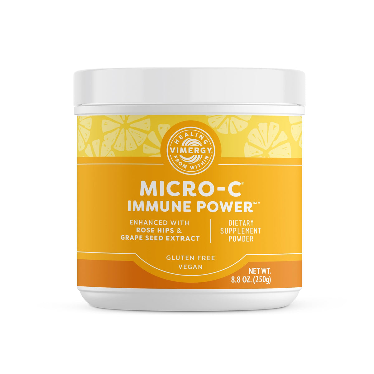 Vimergy envase frontal mostrando etiqueta y beneficios claros