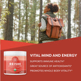 Vimergy reishi cuchara medidora con polvo para porción precisa