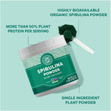 Vimergy batido verde con spirulina listo para tomar energía