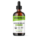 Vimergy botella frontal mostrando etiqueta orgánica y formato práctico