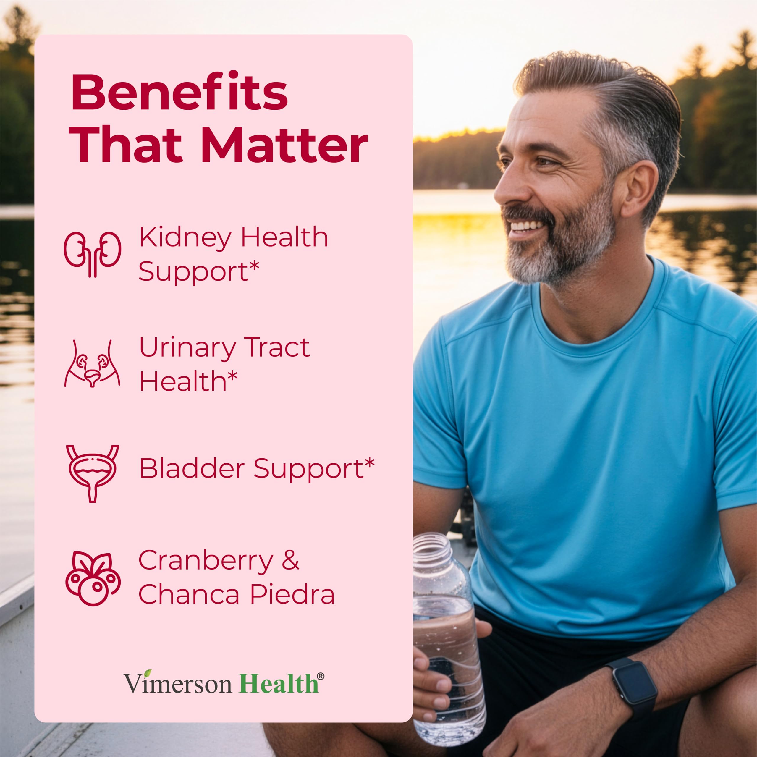 Vimerson Health etiqueta con ingredientes estandarizados y beneficios claros