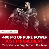 Frasco de Vimerson Health en bolso de gimnasio, preparado para la rutina