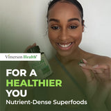 Vimerson Health botella con tapa flip-top para uso diario práctico
