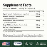Vimerson Health ingredientes curcuma y boswellia juntos para sinergia