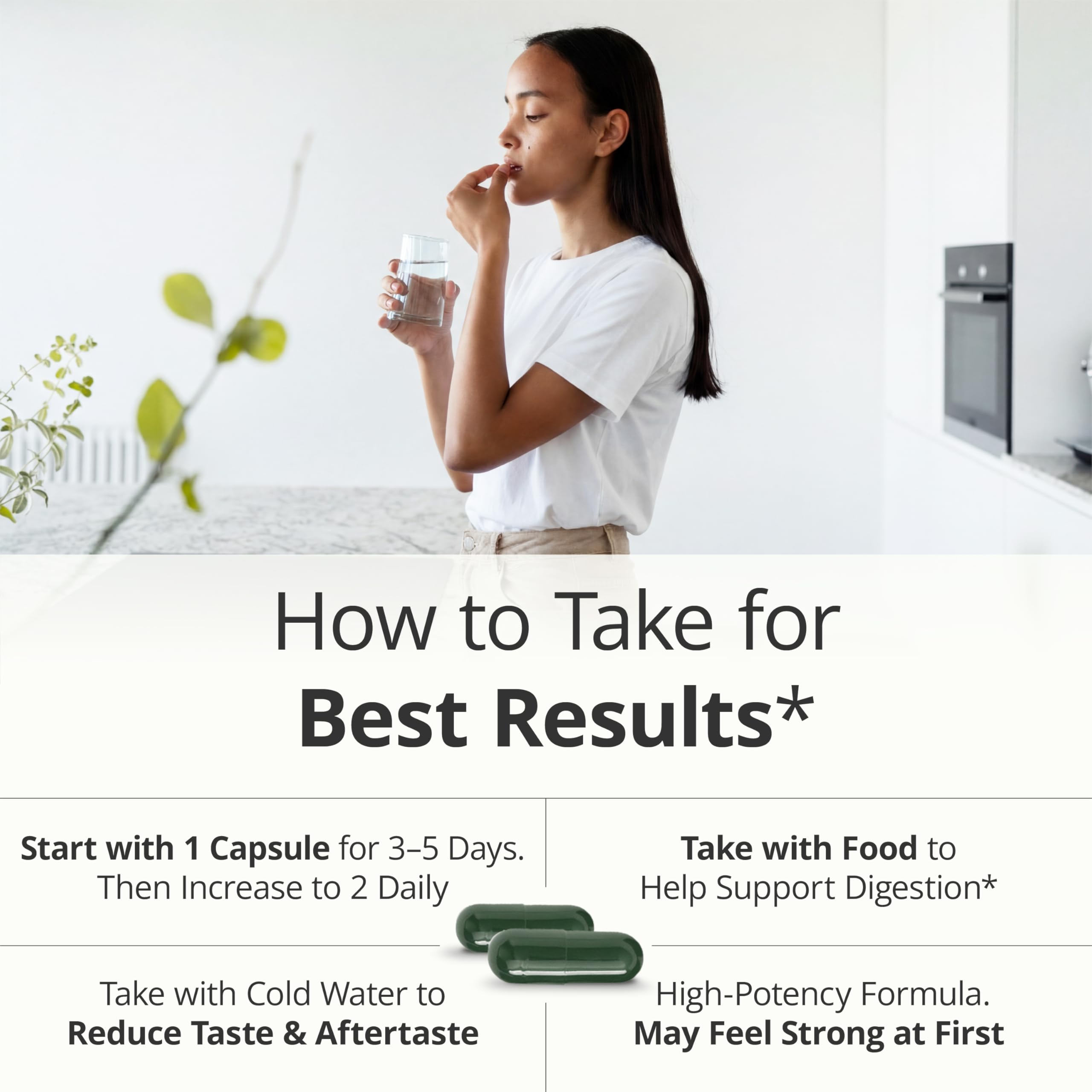 Vimerson Health mujer activa usando el producto para energía y enfoque diario
