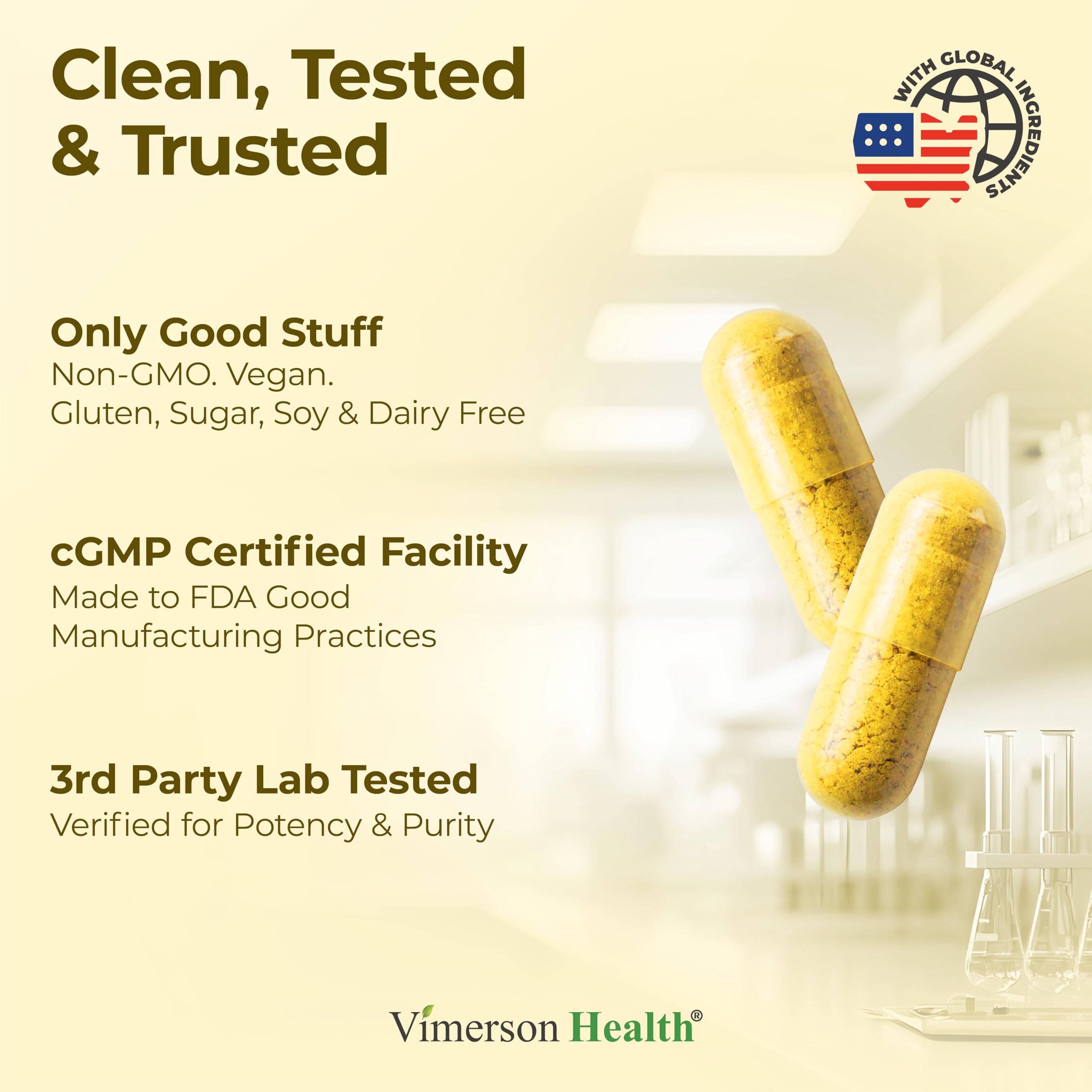 Vimerson Health etiqueta con información nutricional transparente