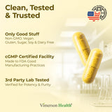 Vimerson Health etiqueta con información nutricional transparente