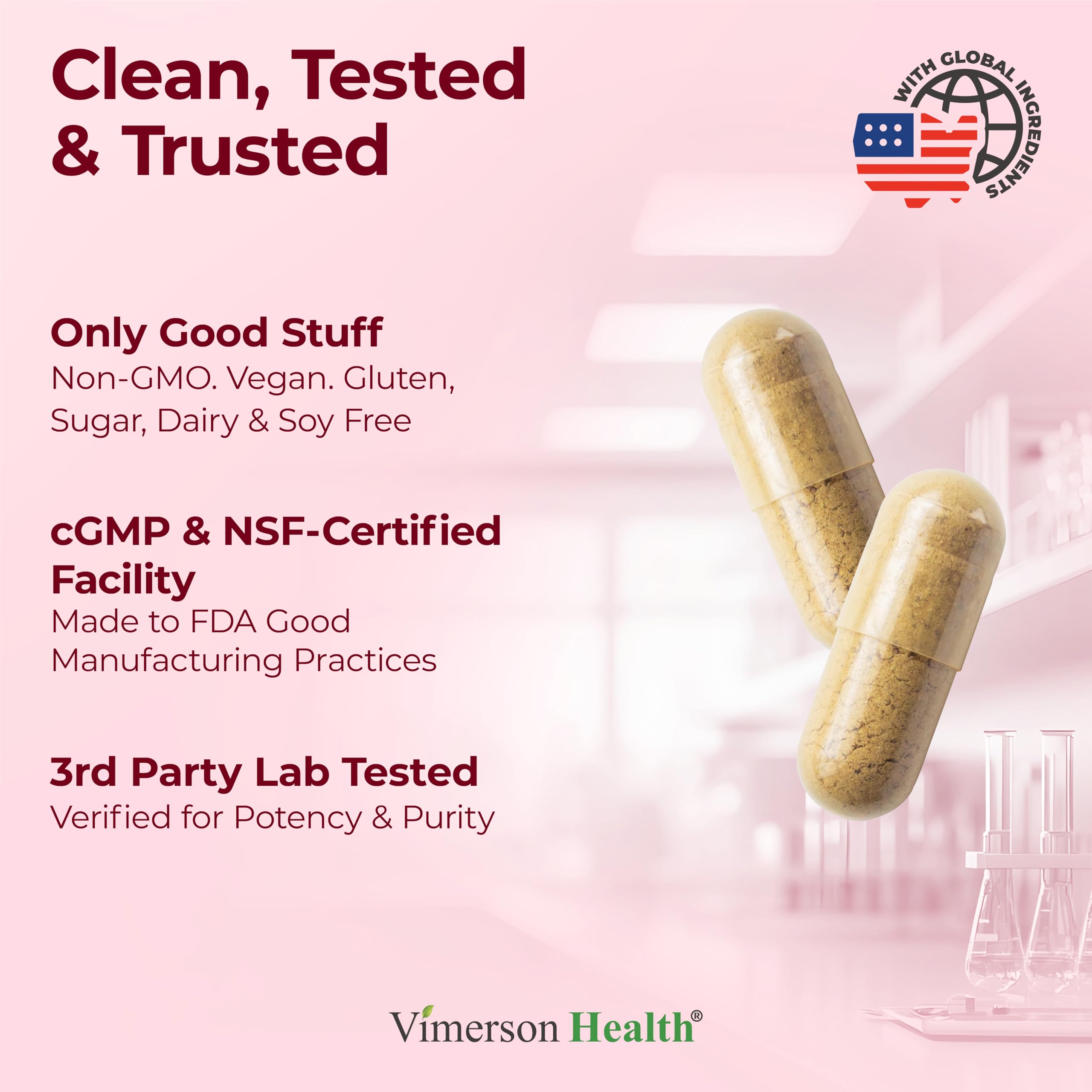 Vimerson Health etiqueta con datos y certificaciones que aportan confianza
