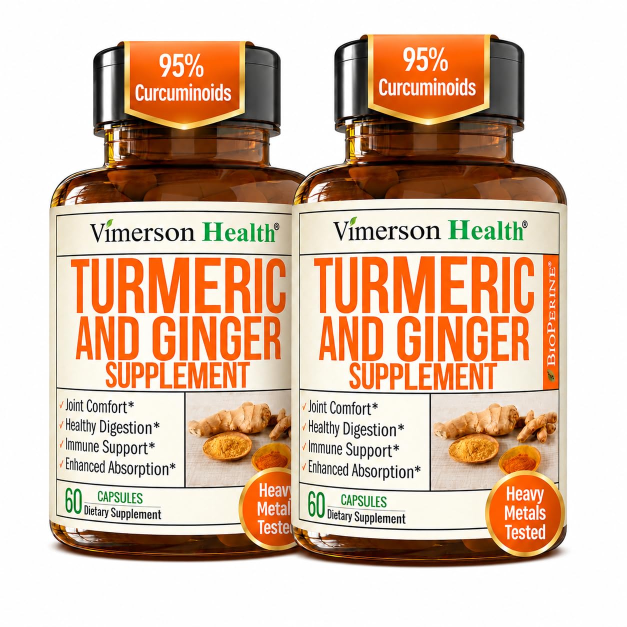 Vimerson Health frontal del empaque mostrando beneficios y dosis