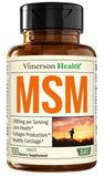 Vimerson Health botella frontal y etiqueta clara, confianza y pureza